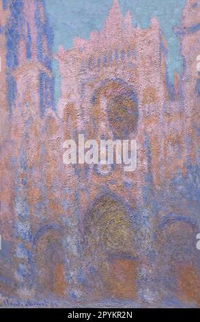 La Cathédrale de Rouen, Soleil couchant, Symphonie en gris et rose, Claude Monet, 1892-1894, Banque D'Images