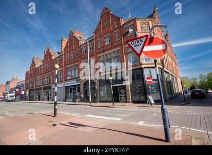 Centre Ashton-sous-Lyne. Ville de marché près de Manchester City dans le quartier métropolitain de Tameside. C'est la plus grande colonie de Tameside. Banque D'Images