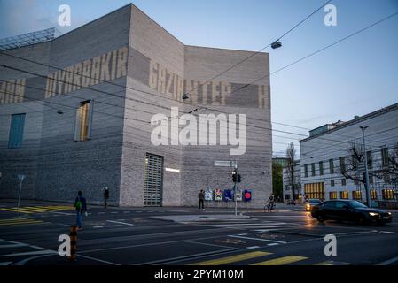 Musée d'art contemporain Nouvelle extension construite en 2016, dans le cadre du Kunstmuseum Basel, Bâle, Suisse Banque D'Images