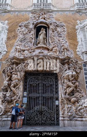 palacio del marqués de dos Aguas, Valencia, comunidad valenciana, Espagne, Europe Banque D'Images