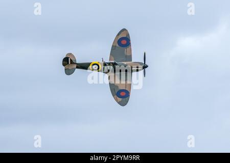 Spitfire Mk IXT PV202 QV Banque D'Images