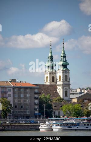 Église à Budapest Szent Anna Banque D'Images