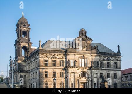 Bâtiments historiques de Dresde (Saxe) Banque D'Images