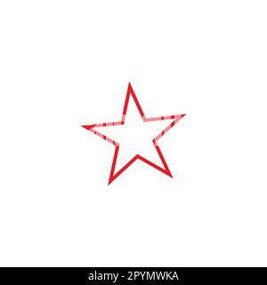 Étoiles, figures symbole géométrique simple logo vecteur Illustration de Vecteur