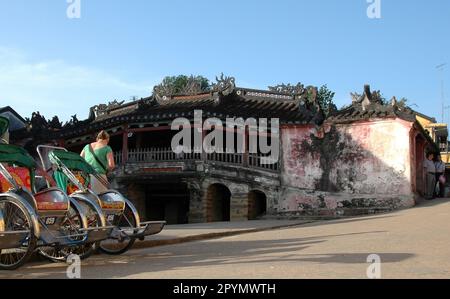 Hoi an, province de Quang Nam, Vietnam. Le pont couvert japonais dans la ville antique de Hoi an. 越南旅游, Turismo Vietnamita, 베트남 관광, ベトナム観光 Banque D'Images