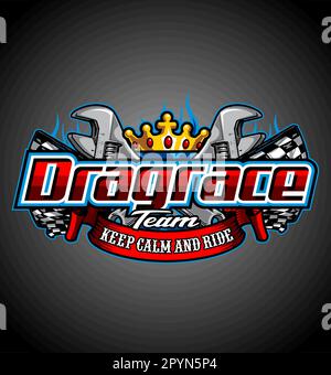 logo biker Illustration de Vecteur