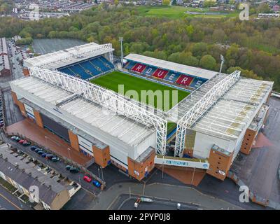 Blackburn Rovers, stade d'Ewood Park. 29th avril 2023. Banque D'Images