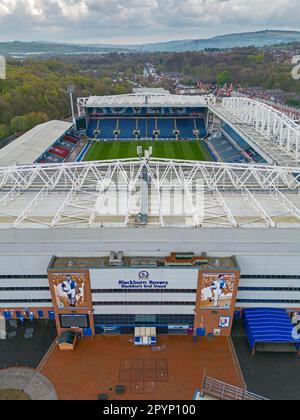 Blackburn Rovers, stade d'Ewood Park. 29th avril 2023. Banque D'Images