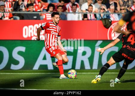 Gérone, Espagne. 04th mai 2023. Ivan Martin (Girona FC) lors d'un match de la Liga Santander entre le FC de Girona et le RCD Mallorca à l'Estadio Municipal de Montilivi, à Gérone, en Espagne sur 4 mai 2023. (Photo/Felipe Mondino) crédit: Live Media Publishing Group/Alay Live News Banque D'Images