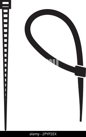 serre-câbles icône vecteur illustration symbole conception Illustration de Vecteur