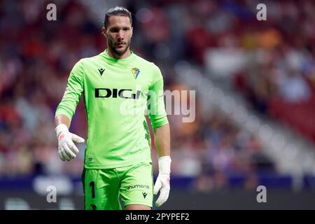 Madrid, Espagne. 03 mai 2023, Jérémie Ledesma de Cadix CF pendant le match de LaLiga, entre l'Atlético de Madrid et Cadix CF. Joué au stade Civitas Metropolitano sur 03 mai 2023 à Madrid, Espagne. (Photo de Cesar Cebola /PRESSIN) Banque D'Images