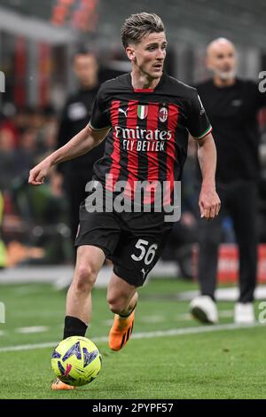 Milan, Italie. 03rd mai 2023. Stade San Siro, 03.05.23 Alexis Saelemaekers (56 Milan) pendant la série Un match entre AC Milan et US Cremonese au stade San Siro à Milan, Italie Soccer (Cristiano Mazzi/SPP) Credit: SPP Sport Press photo. /Alamy Live News Banque D'Images