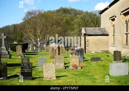 L'église de Whitewell, Forest of Bowland, Lancashire, nord-ouest de l'Angleterre Banque D'Images