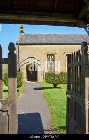 L'église de Whitewell, Forest of Bowland, Lancashire, nord-ouest de l'Angleterre Banque D'Images