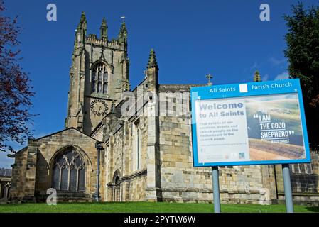 All Saints Church à Driffield, East Yorkshire, Angleterre Banque D'Images