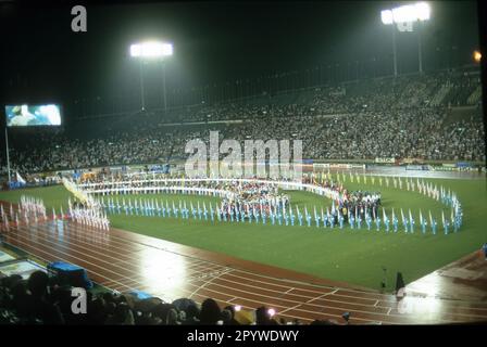 Championnats du monde d'athlétisme 1991 à Tokyo. Cérémonie d'ouverture 23.08.1991. [traduction automatique] Banque D'Images