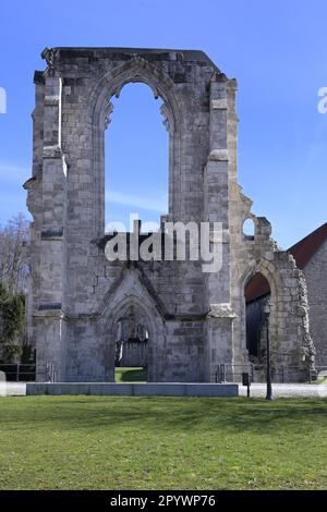 Abbaye cistercienne impériale de Walkenried, Walkenried, Harz, Basse-Saxe, Allemagne Banque D'Images