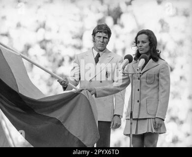 Ouverture des Jeux Olympiques d'été 1972 à Munich Banque D'Images