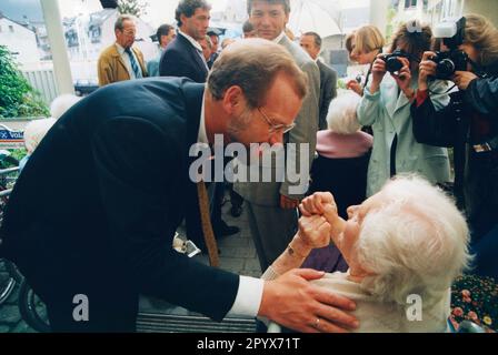 Rudolf Scharping, homme politique, Allemagne, SPD, 1993 Banque D'Images