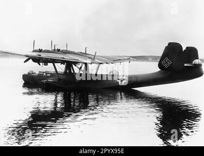 Dornier do 24 bateau volant de l'armée de l'air allemande. [traduction automatique] Banque D'Images