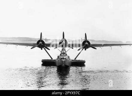 Dornier do 24 bateau volant de l'armée de l'air allemande. [traduction automatique] Banque D'Images