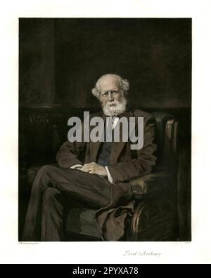 Sir John Lubbock (Lord Avebury, 1834-1913), anthropologue britannique. Photo: Heliogravure, Corpus Imaginum, Hanfstaengl. collection (photographie non datée). [traduction automatique] Banque D'Images