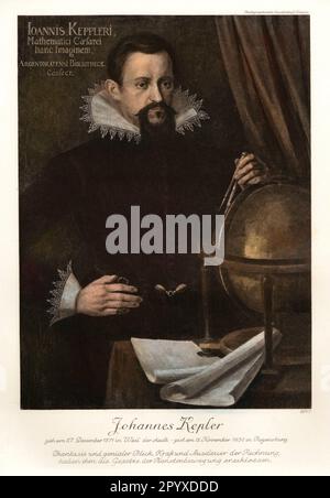 Johannes Kepler (1571-1630), astronome allemand et fondateur de l'astronomie moderne. Peinture par un maître inconnu. Photo: Heliogravure, Corpus Imaginum, Collection Hanfstaengl. [traduction automatique] Banque D'Images
