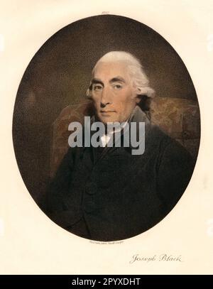 Joseph Black (1728-1799), chimiste écossais. Peinture de Sir Henry Raeburn (1756-1823). Photo: Heliogravure, Corpus Imaginum, Collection Hanfstaengl. [traduction automatique] Banque D'Images