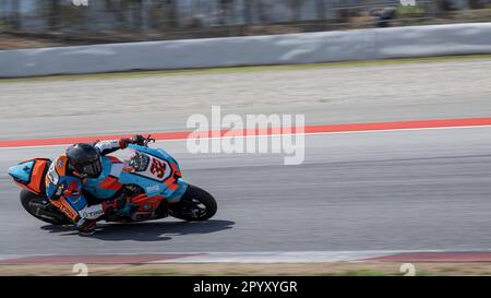 Barcellona, Espagne. 05th mai 2023. Circuit de Barcelone-Catalunya, Barcellona, Espagne, 05 mai 2023, N°32 Isaac Vinales ESP Kawasaki ZX-10RR TPR par Vinales Racing pendant Prosecco DOC Catalunya Round FIM Superbike World Championship 2023 - pratique libre et qualifications - Superbike mondial - SBK crédit: Live Media Publishing Group/Alay Live News Banque D'Images