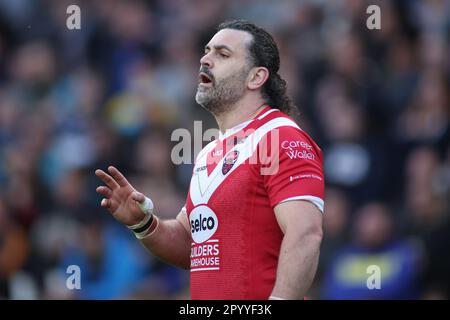 Leeds, Royaume-Uni. 05th mai 2023. Headingley Stadium, Leeds, West Yorkshire, 5th mai 2023 Betfred Super League Leeds Rhinos et Salford Red Devils. Rhys Williams de Salford Red Devils crédit: Touchlinepics/Alamy Live News Banque D'Images