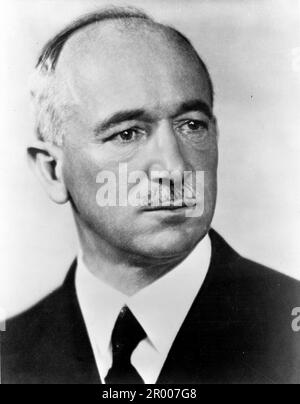 Edvard Beneš, deuxième président de la Tchécoslovaquie et chef du gouvernement tchécoslovaque en exil. Banque D'Images