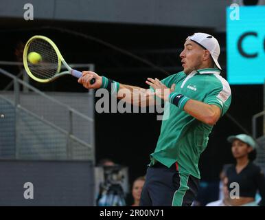 Madrid, Espagne. 05th mai 2023. Jan-Lennard Struff d'Allemagne pendant l'Open de Mutua Madrid 2023, ATP Masters 1000 tournoi de tennis sur 5 mai 2023 à Caja Magica à Madrid, Espagne. Photo de Laurent Lairys/ABACAPRESS.COM crédit: Abaca Press/Alay Live News Banque D'Images