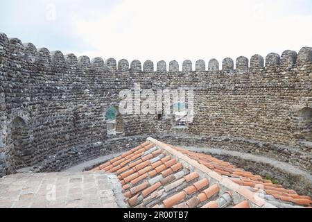 Les remparts de la ville de Sighnagi dans l'est de la Géorgie, célèbre pour son vin Banque D'Images