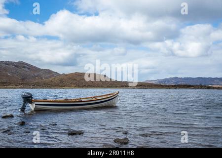 Pêcher allé Banque D'Images