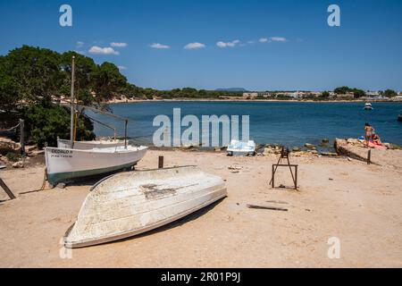 Racó de s'Estalella, s Estanyol de Migjorn, Llucmajor, Majorque, Espagne. Banque D'Images