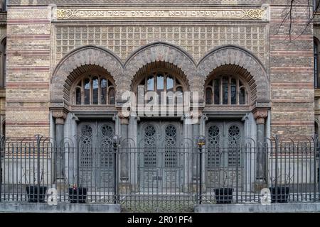 Nouvelle synagogue, Berlin, République fédérale d'Allemagne. Banque D'Images