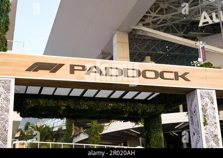 4 mai 2023, Maimi, FL, Etats-Unis : 5 mai, 2023 : paddock au Grand Prix 2023 de Formule 1 CRYPTO.com de Miami au Hard Rock Stadium de Miami en Floride. Brook Ward/GPV. (Credit image: © AMG/AMG via ZUMA Press Wire) USAGE ÉDITORIAL SEULEMENT! Non destiné À un usage commercial ! Banque D'Images