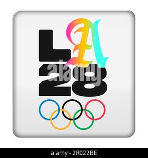 Jeux olympiques d'été 2028 à Los Angeles Banque D'Images