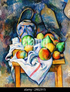 Pot de gingembre de Paul Cezanne Banque D'Images