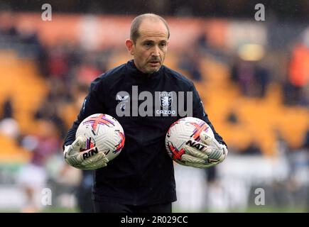 Francisco Javier Garcia, gardien de but de la Villa Aston, lors du match de la Premier League au stade Molineux, Wolverhampton. Date de la photo: Samedi 6 mai 2023. Banque D'Images