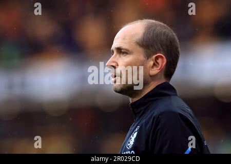 Francisco Javier Garcia, gardien de but de la Villa Aston, lors du match de la Premier League au stade Molineux, Wolverhampton. Date de la photo: Samedi 6 mai 2023. Banque D'Images