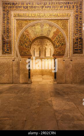 L'Mosque-Cathedral de Cordoue est le monument le plus significatif dans l'ensemble de l'ouest Monde musulman et l'un des plus beaux bâtiments dans Banque D'Images