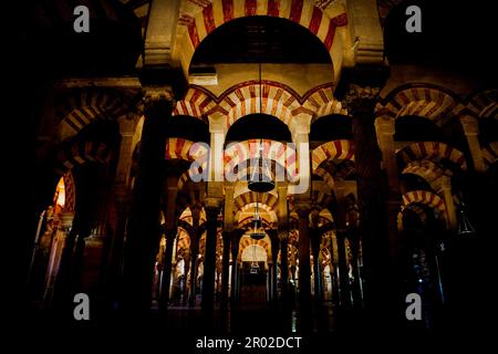 L'Mosque-Cathedral de Cordoue est le monument le plus significatif dans l'ensemble de l'ouest Monde musulman et l'un des plus beaux bâtiments dans Banque D'Images