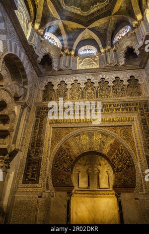 L'Mosque-Cathedral de Cordoue est le monument le plus significatif dans l'ensemble de l'ouest Monde musulman et l'un des plus beaux bâtiments dans Banque D'Images