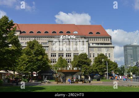 KaDeWe, Tauentzienstrasse, Schoeneberg, Berlin, Allemagne Banque D'Images