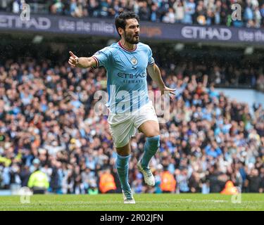 Manchester, Royaume-Uni. 06th mai 2023. Lors du match de la Premier League Manchester City contre Leeds United au Etihad Stadium, Manchester, Royaume-Uni. 6th mai 2023. (Photo de Mark Cosgrove/News Images) dans, le 5/6/2023. Credit: SIPA USA/Alay Live News Banque D'Images