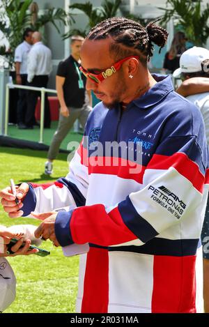 Miami, États-Unis. 06th mai 2023. Lewis Hamilton (GBR) Mercedes AMG F1. 06.05.2023. Formula 1 World Championship, Rd 5, Miami Grand Prix, Miami, Floride, États-Unis, journée de qualification. Le crédit photo devrait se lire: XPB/Alamy Live News. Banque D'Images