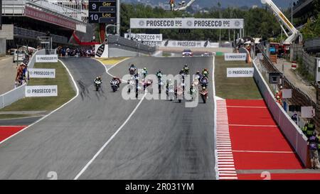 Barcellona, Espagne. 06th mai 2023. Circuit de Barcelone-Catalunya, Barcellona, Espagne, 06 mai 2023, Circuito di Barcellona, Barcellona - Spagna 3-5 maggio 2023 Race1 pendant Prosecco DOC Catalunya Round FIM Superbike World Championship 2023 - Race1 - World Superbike - SBK Credit: Live Media Publishing Group/Alay Live News Banque D'Images