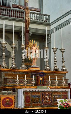 Visite de la basilique San Lorenzo à Florence, Italie Banque D'Images