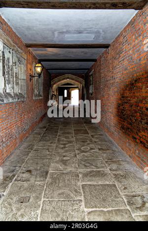 Hall intérieur au Hampton court Palace, Richmond upon Thames, Surrey, Londres, Angleterre, Royaume-Uni. 22nd avril 2023 Banque D'Images